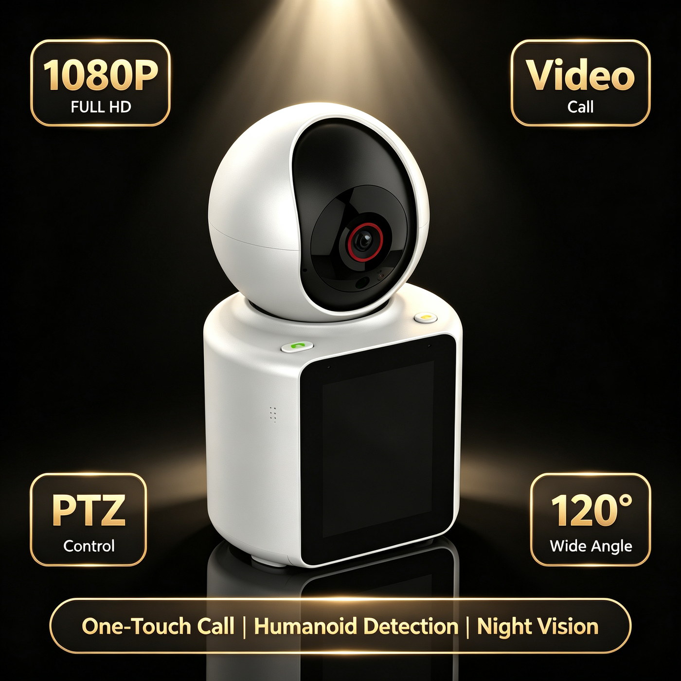 MI11 indoor PTZ camera — 1080P full HD indoor monitoring