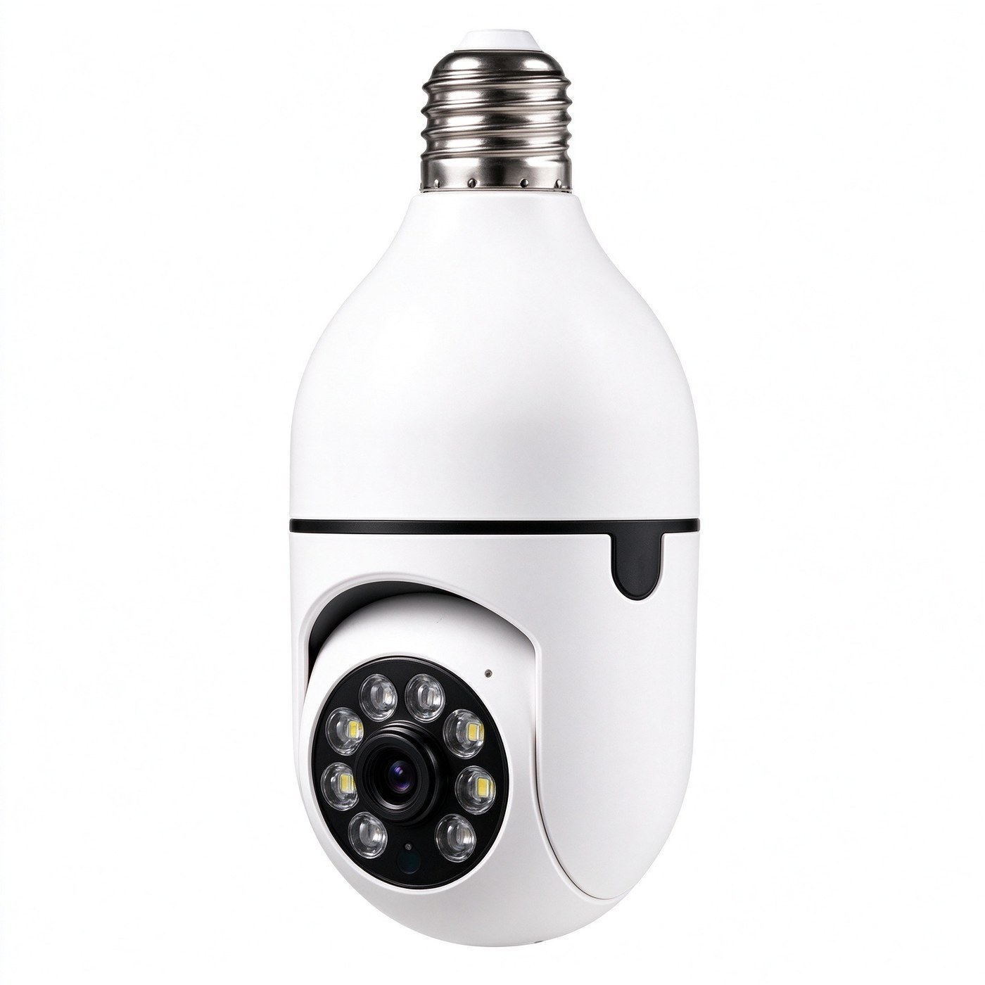 MI13 Bulb Camera 360° — Slimmer E27 bulb camera, 100 pcs per carton — the volume channel SKU.