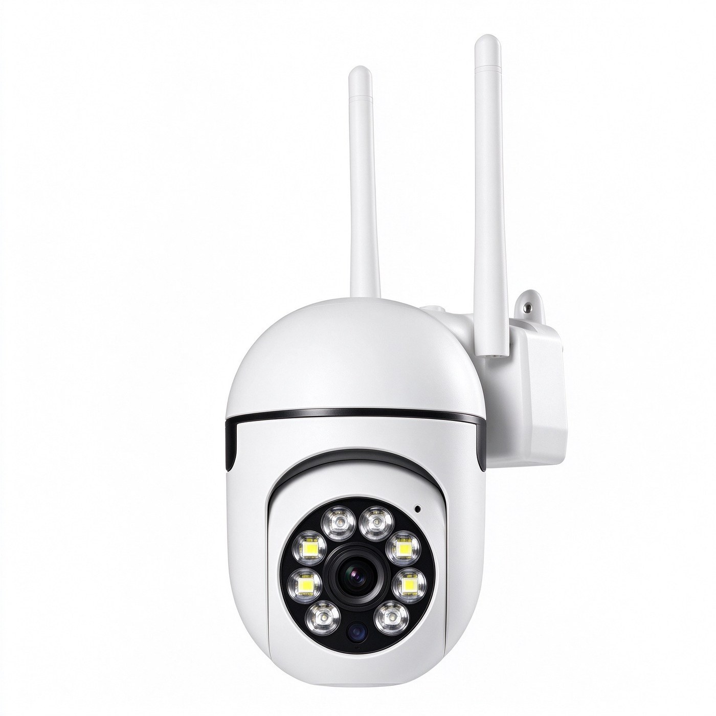 MI14 Indoor PTZ Camera, USB Powered — USB power, 360° pan + 90° tilt — place it anywhere in the room.