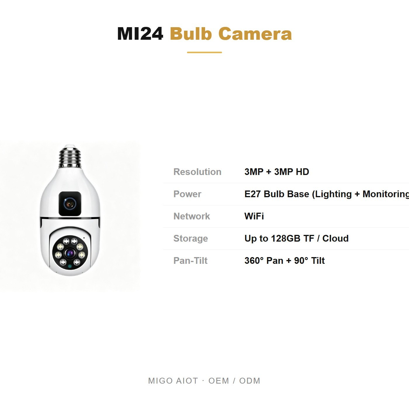 MI24 specifications and OEM terms