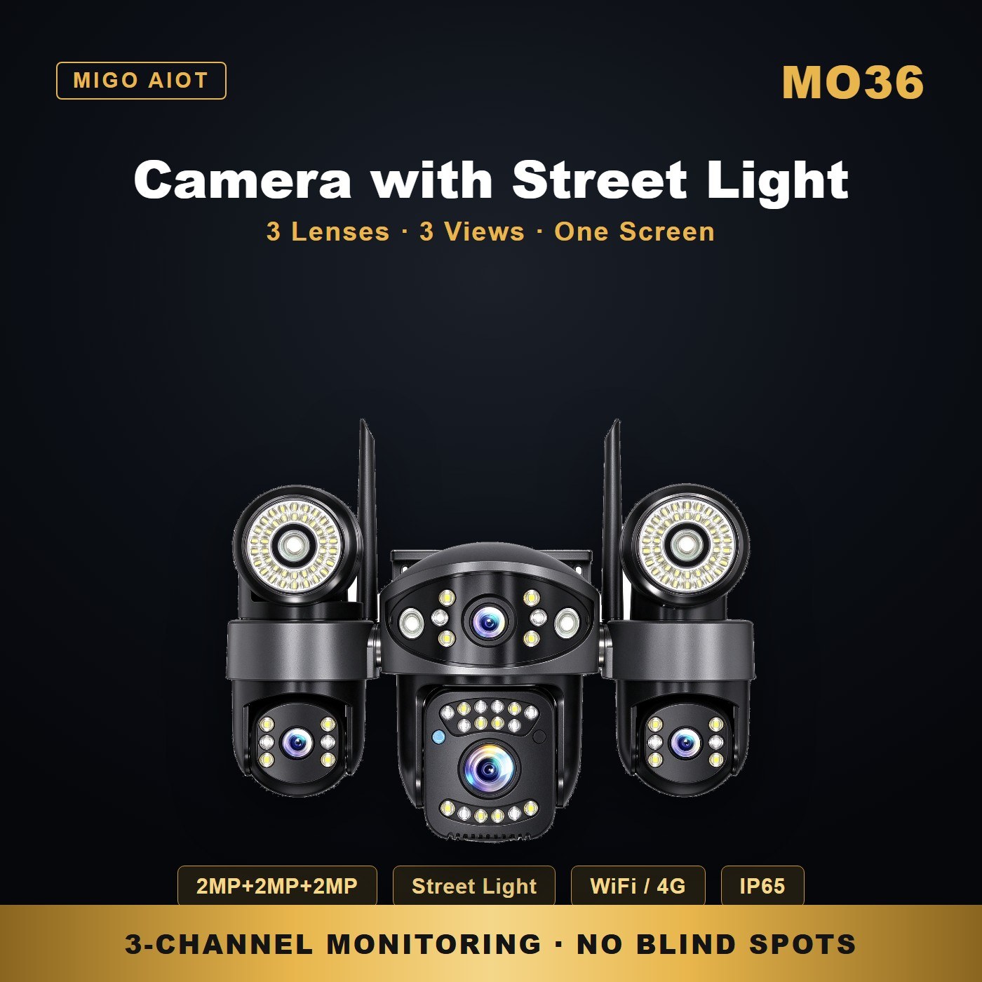 MO36 street light security camera — key features