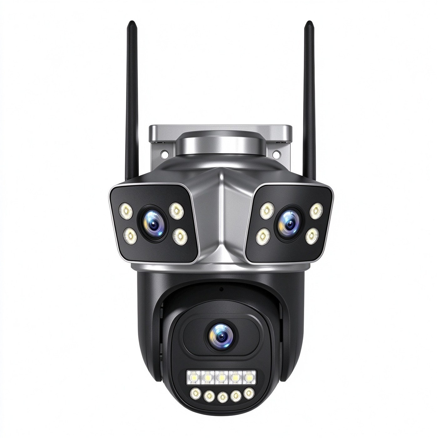 MO37 3-Lens Outdoor Camera, Private-Mold — Exclusive housing you will not find in every catalog, on our 3-lens platform.
