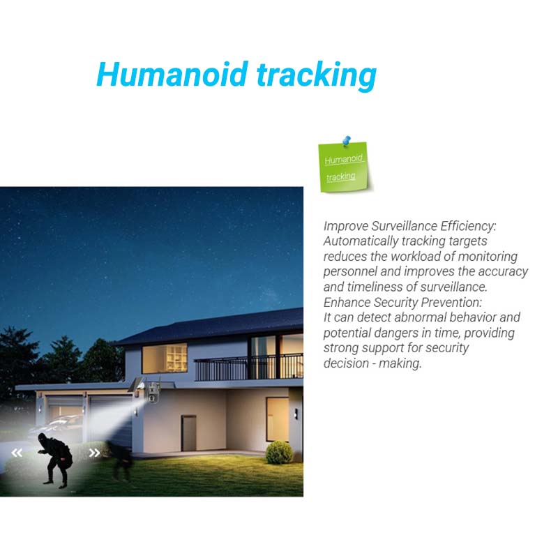 MS22 dual-lens solar security camera — full-color night vision