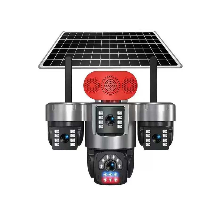 MS33 Solar 3-Lens with Siren