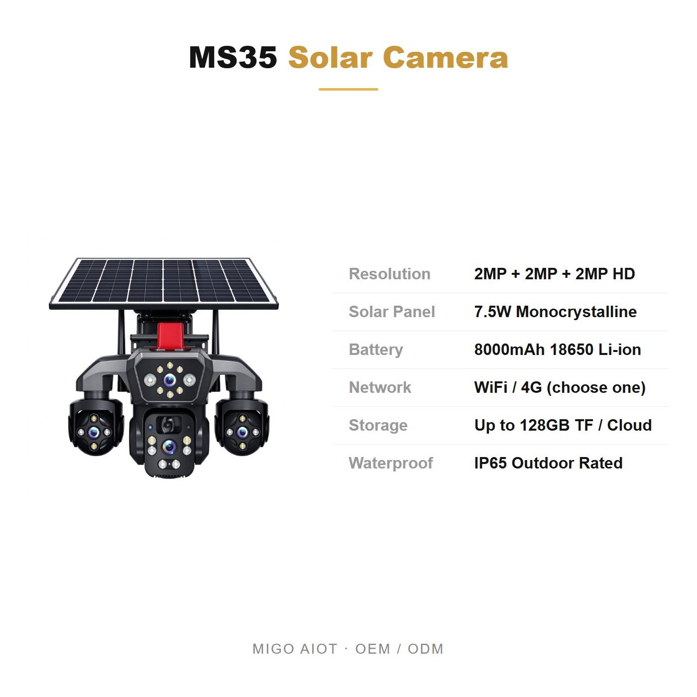 MS35 specifications and OEM terms